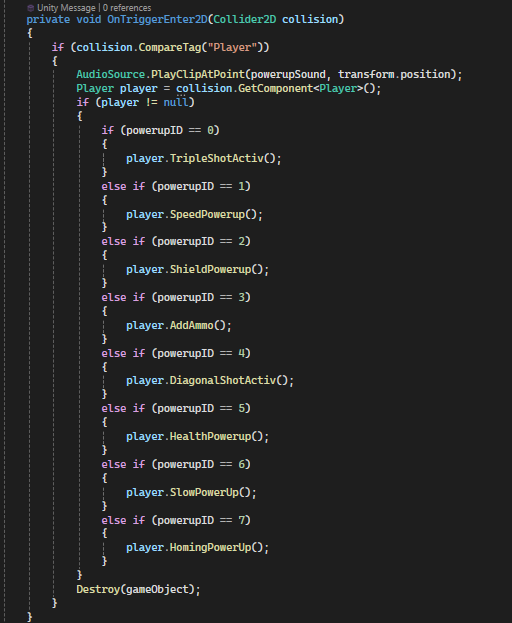 Switch Statements to the Rescue. In this example code, a power-up… | by ...