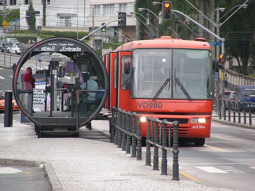 How Curitiba's BRT stations sparked a transport revolution – a history of  cities in 50 buildings, day 43, Cities