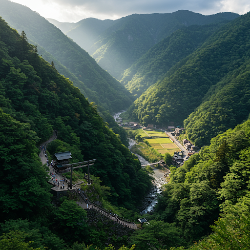 Liburan Menyenangkan di Lembah Mitake, Jepang