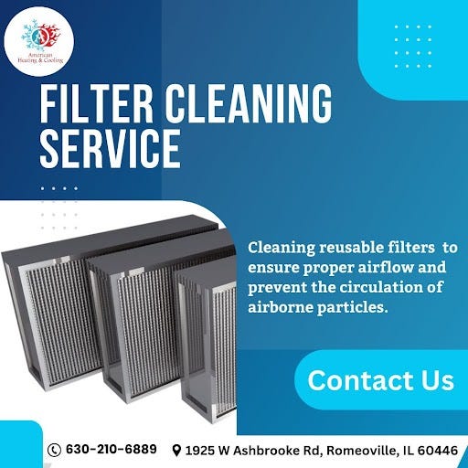 FILTER CLEANING SERVICE. Elevate your indoor air quality and… by