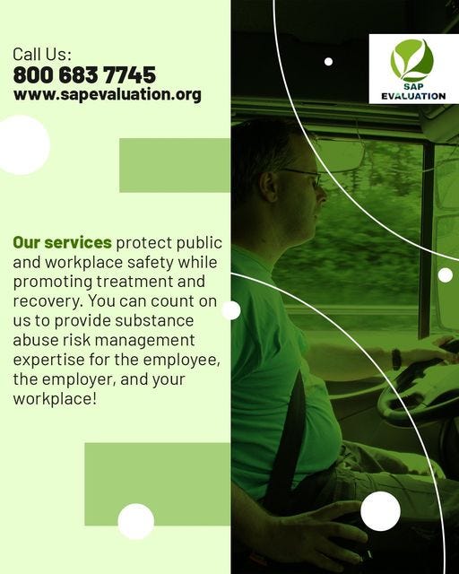 1 SAP Evaluation DOT Approved & Sap Enrollment Process — sapevaluation