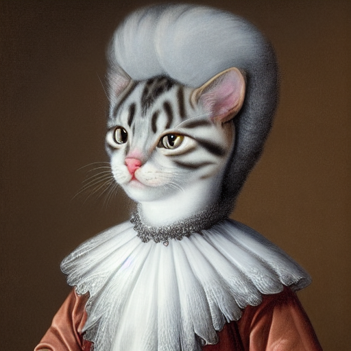 Powdered Wigs for Cats The Latest Fashion Trend Sweeping the