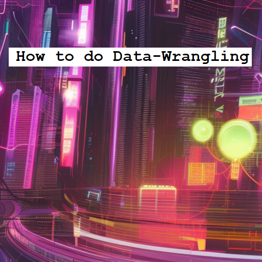 Data Wrangling with Python. Raw data is processed to make it easier ...