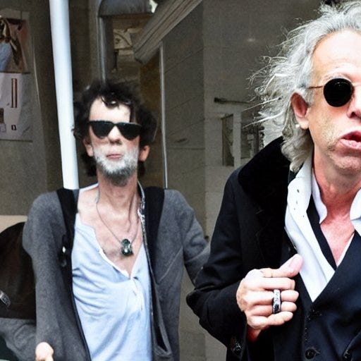 Bob Geldof Stalked By a Man With a Wonky Leg and Arms That Can't Stop  Flapping About | by Edward John | Feb, 2023 | Medium