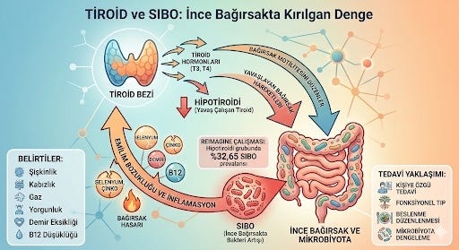 Tiroid ve SIBO: İnce Bağırsakta Kırılgan Denge