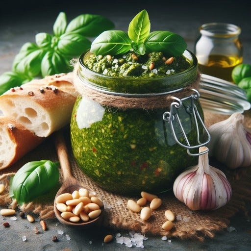 Obsessed with Pesto. Basil a culinary spice holds a by