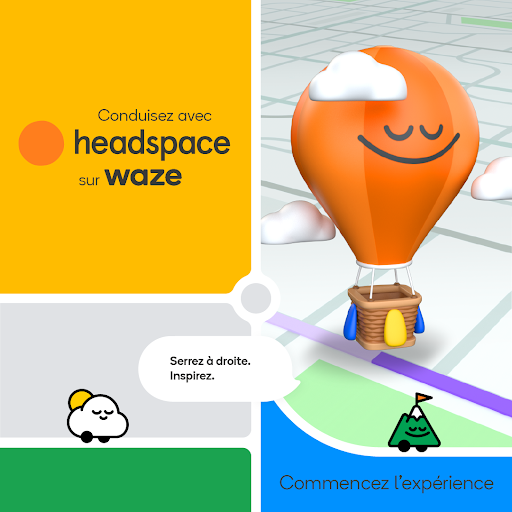 Accueillez une nouvelle ère de conduite plus heureuse avec Headspace