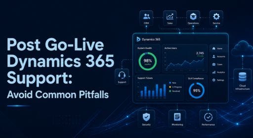 Post Go-Live Dynamics 365 Support: Avoid Common Pitfalls