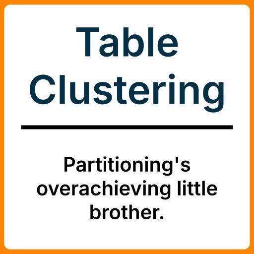 Table Clustering | BigQuery Cost Reduction | Tier List Series | S Tier