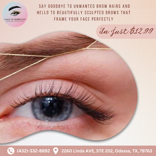 NAZ EYEBROW EYEBROW THREADING. Elevate your beauty routine with expert