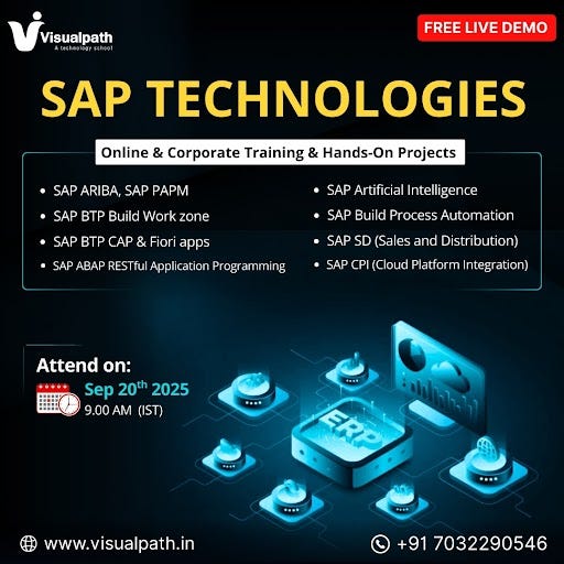 Unlock Your Career Growth with SAP Technologies Training