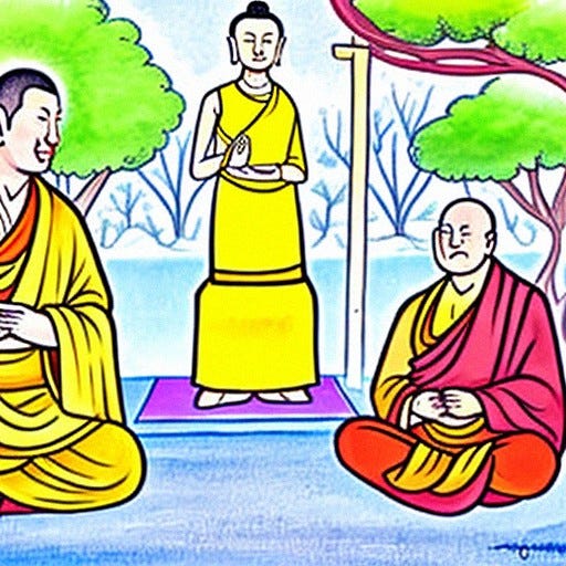 Cover image of 'The Art of Happiness' highlighting compassion and joy