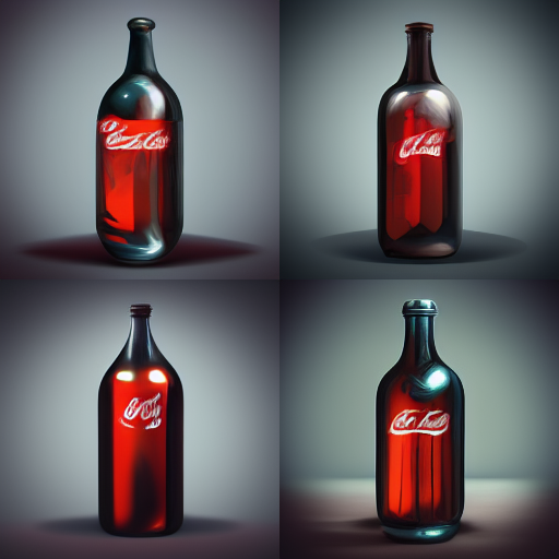 CocaCola bottle design brief with midjourney. Medium