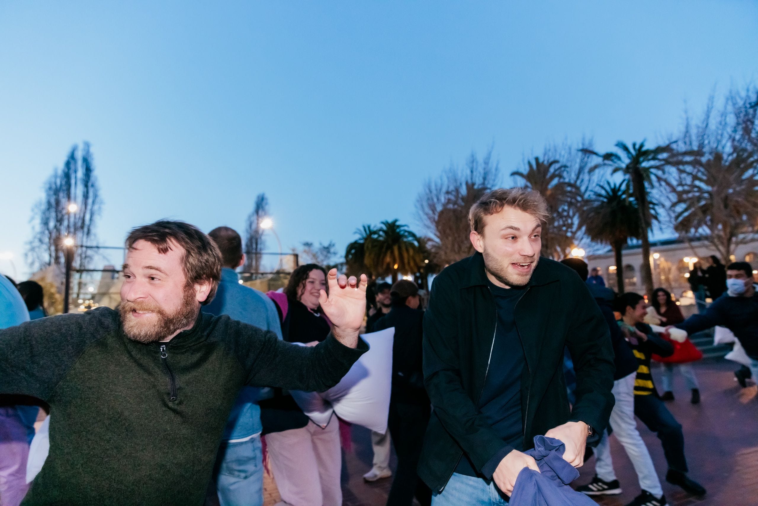 The boop that conquered San Francisco’s Valentine’s Day pillow fight