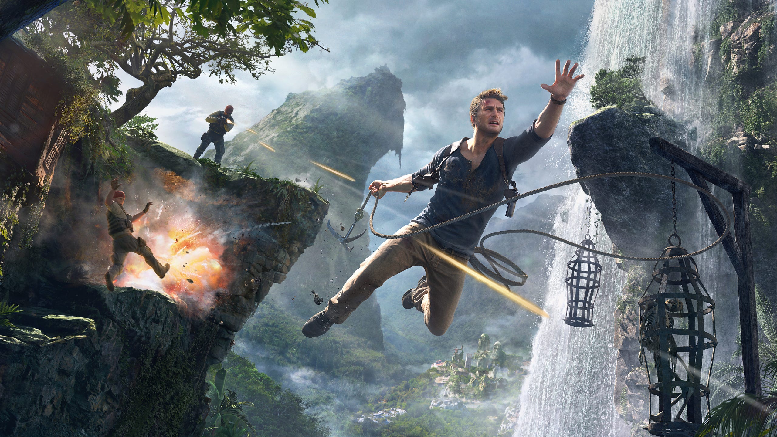 Watch Uncharted 4's full 14-minute E3 gameplay demo
