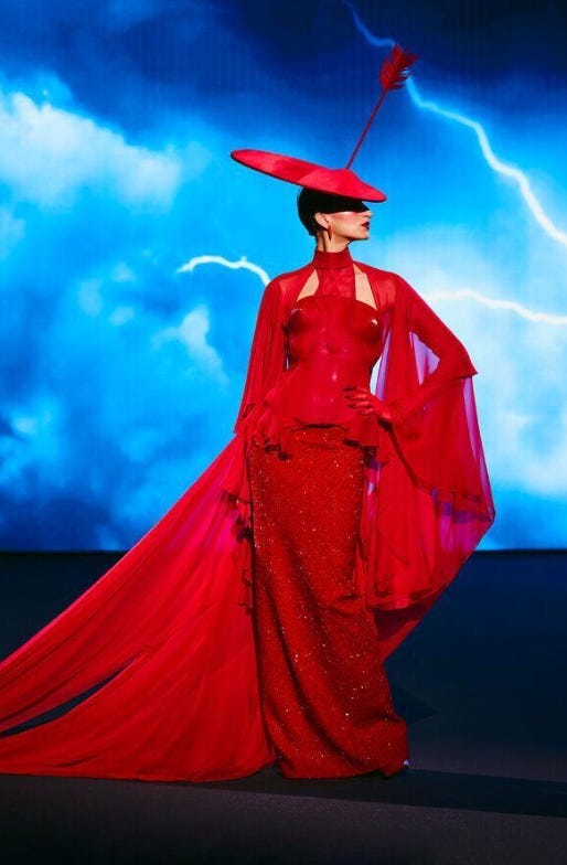 Images from Iris van Herpen and Robert Wun (Photos courtesy of Dezeen and Numéro)