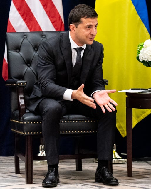 how did zelensky travel to japan