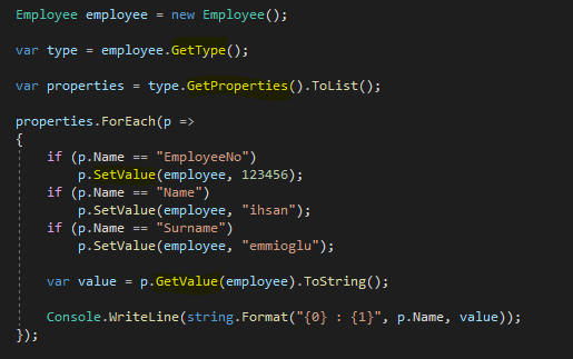 System.Reflection Kütüphanesi — C# | by İhsan Emmioğlu | Medium