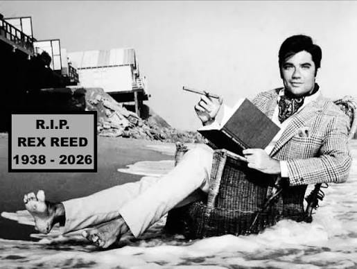 Rex Reed, Gene Shalit and Why Movie Critics Maybe Once Mattered a Little More