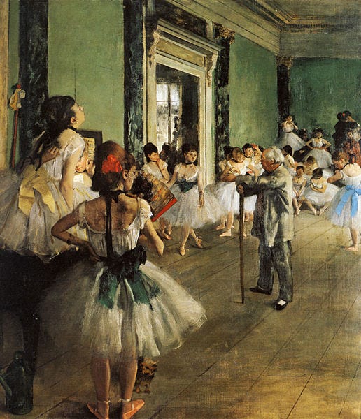 The Dancing Class: A Painting by Edgar Degas | by John Welford | The  World's Great Art | May, 2023 | Medium