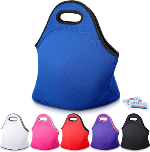 Can you put ice pack in neoprene lunch bag? by OneierEric Jan