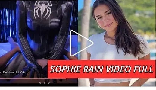 WATCH FULL VIDEO Sophie Rain Spiderman Video Tiktok Full Video | by