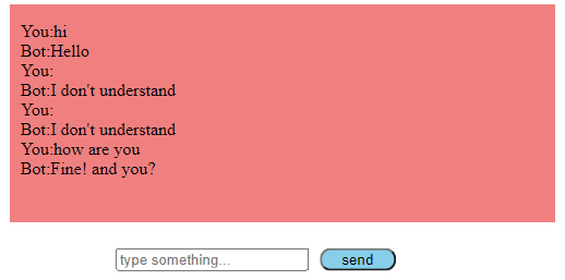 Chatbot using Javascript simple chatbot code using javascript: Here is ...