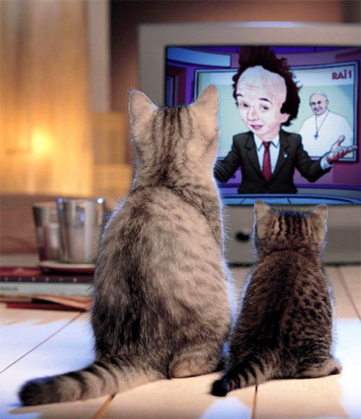 Benigni al Tg1 e quel ringraziamento a Papa Francesco: Il lapsus che svela un distacco.