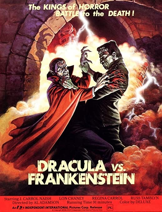 Dracula vs Frankenstein. October of this year has come and gone… by