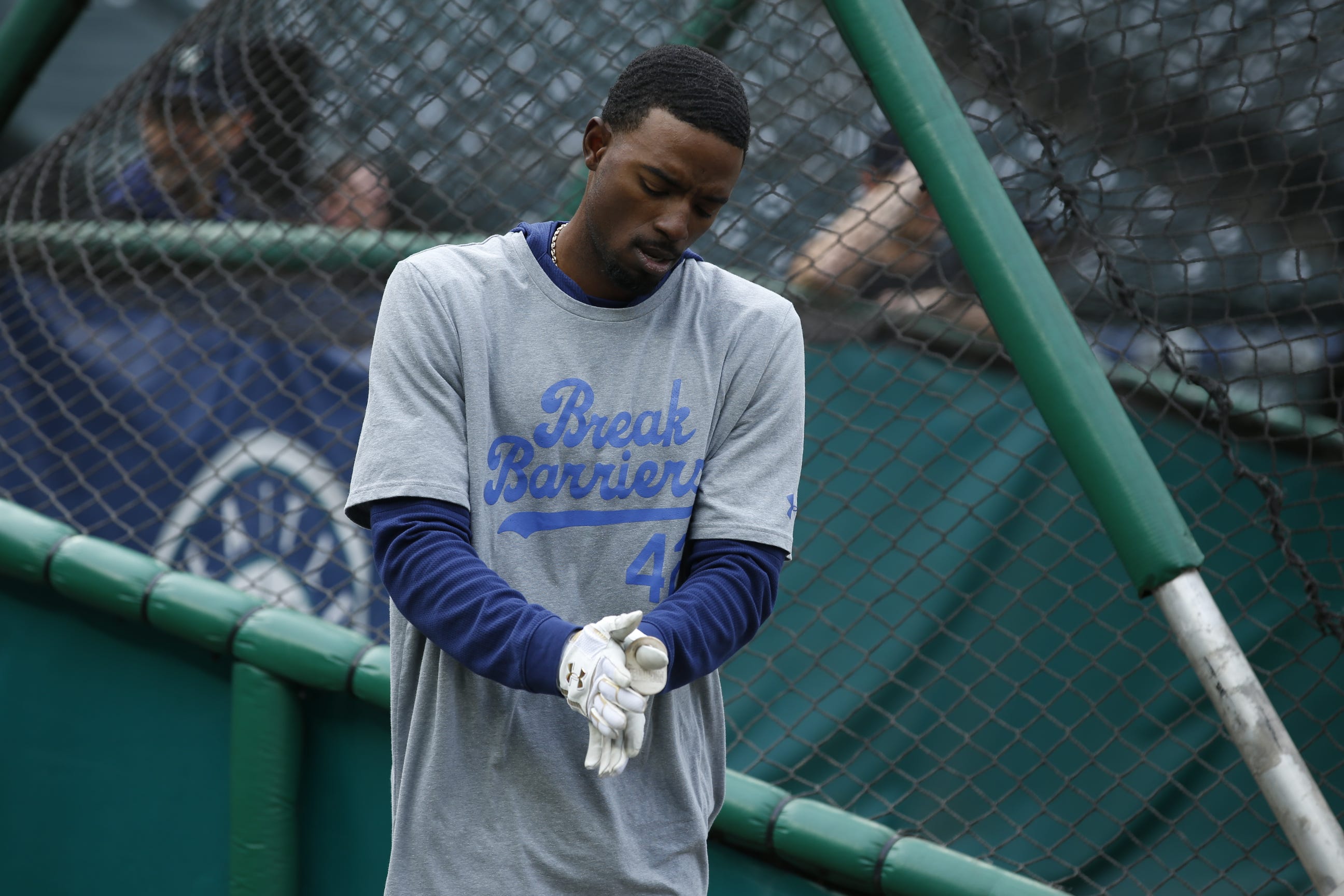 I think we making Jackie proud today': Mariners' Dee Gordon on being Black  in baseball on MLB's Jackie Robinson day