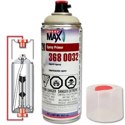 Uses of epoxy primer spray cans. In Canada, you get a variety of