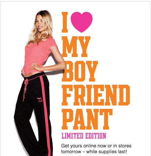 Victoria's Secret womens Boyfriend Pants