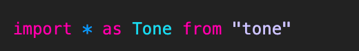 A Change Of Tone: How to use Tone.js with React