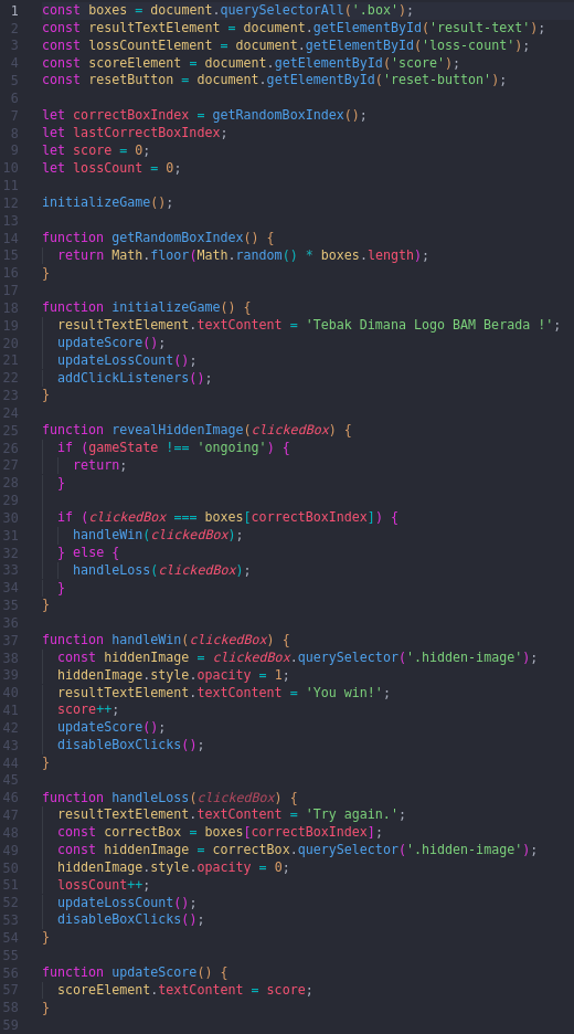 Make Simple “Guess The Right Box Game”, With HTML+CSS+Javascript | by ...