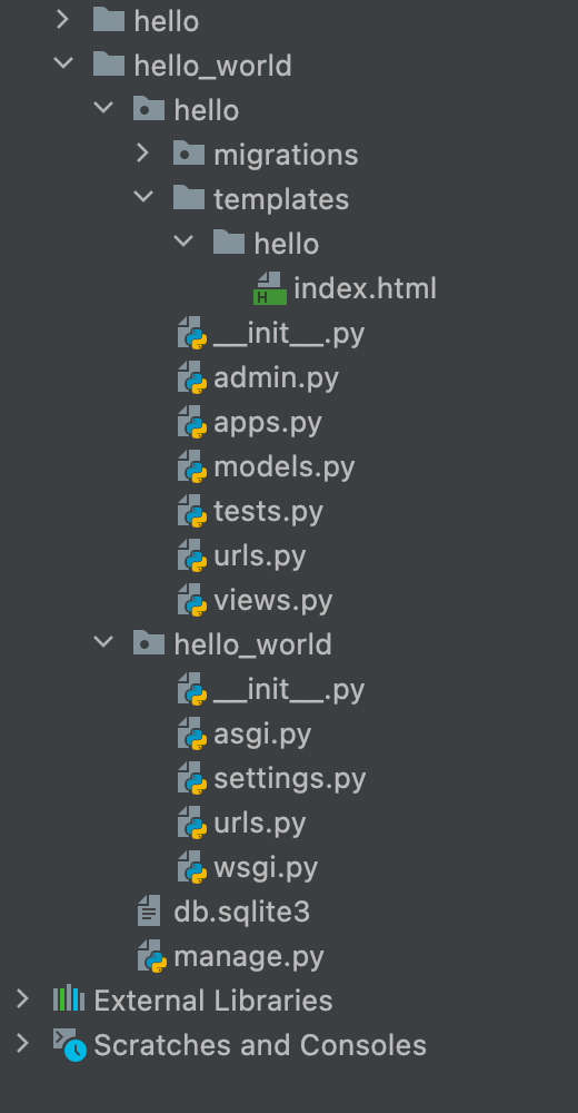 Step by step process to create hello world app in Django | by ...