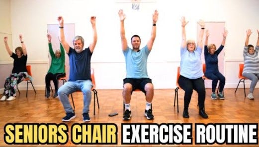 Seated Knee Lifts