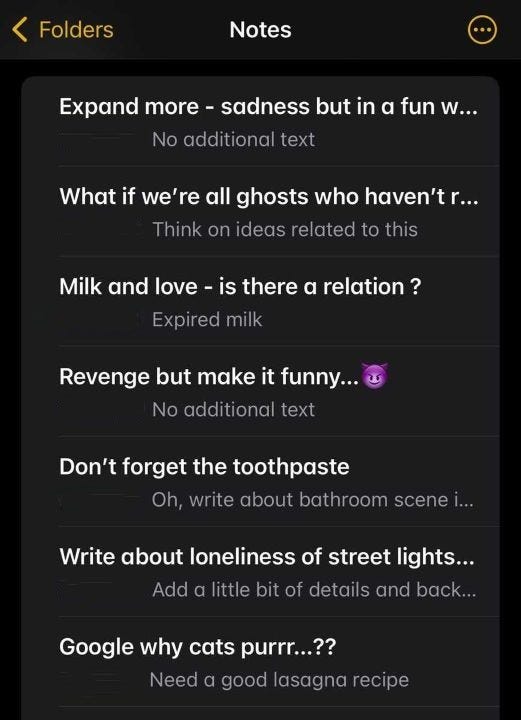 My Notes App Is a Beautiful Mess of Creativity and Chaos | by Vaibhavi ...