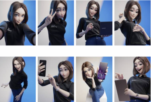 Samsung's new virtual assistant leaks online showing a Pixar-like