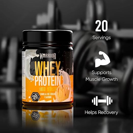Warrior Whey Protein Powder Vanilla Ice Cream