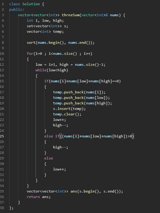15. 3Sum. Given an integer array nums, return all… | by Kunal Singh ...
