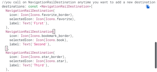 Flutter Tips: The NavigationRail widget | by Oluwadamilola Olasoji | Medium
