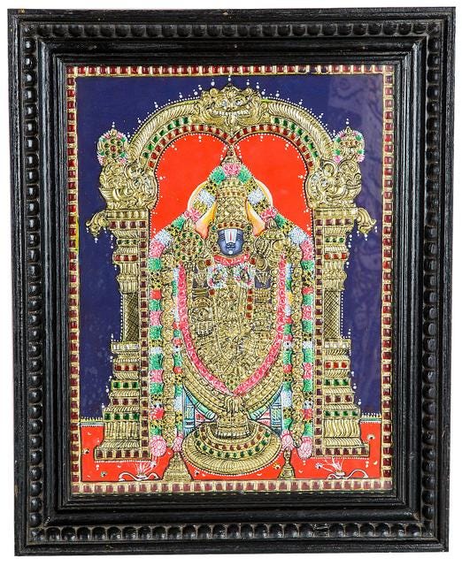 History and Significance of Tanjore Painting by Mangala Tanjore