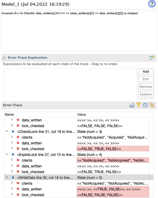 Modelling distributed locking in TLA+ Medium