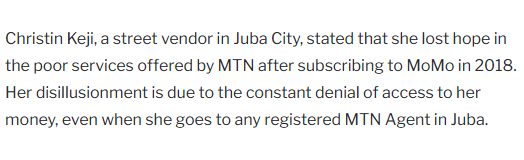 Screenshot of the quote in the report