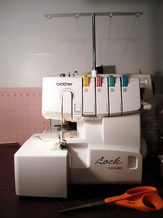 Repairing a Brother 1034D Serger. A long, long, time ago, I