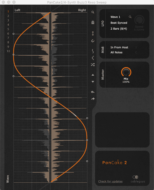 PanCake 2 by Cableguys by Levian Medium