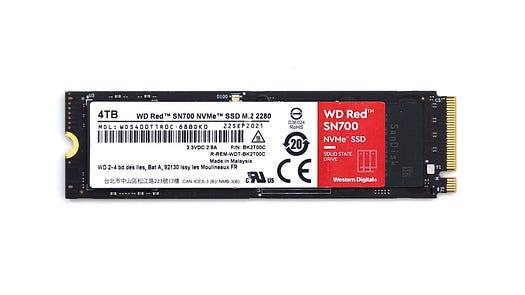 一條兩萬，不掉速的 TLC SSD，NAS 專用 WD Re