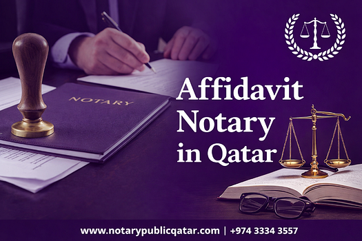 Affidavit Notary in Qatar 