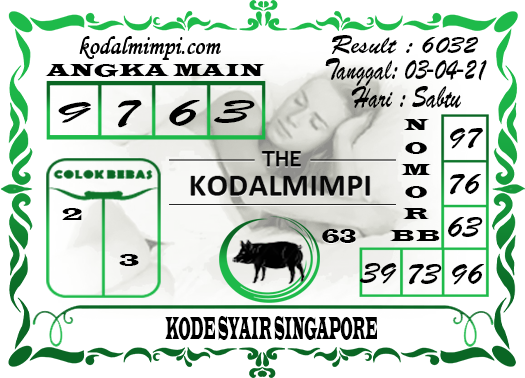 Kode Syair Singapore 03\/04\/2021 - KodalOfficial - Medium