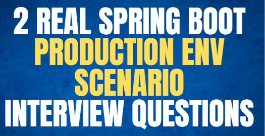 3 Real Spring boot Scenario questions for cron jobs - Backend Interview ...